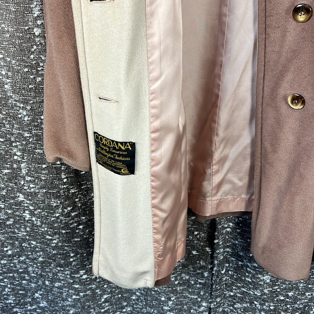 Cordana Wellington‎ Fashions Dress Coat Jacket Kashmiracle Lined Vintage - Picture 9 of 11
